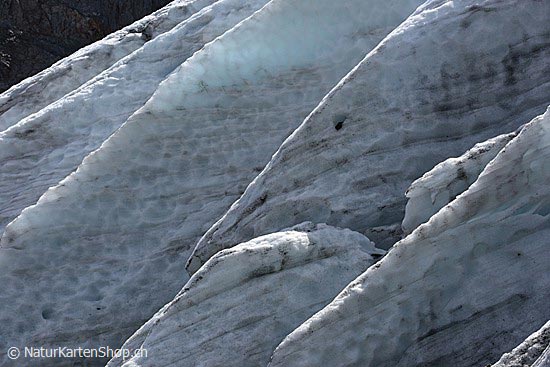 Foto:: Gestaffeltes Eis am Gletscherrand (Foto,Fotos,Bilder,Bild,)
